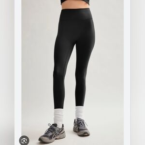 Girlfriend Collective Black High-Waisted Leggings XL